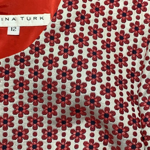 Trina Turk Floral Darling Ruffle Sleeve Dress - Picture 13 of 14